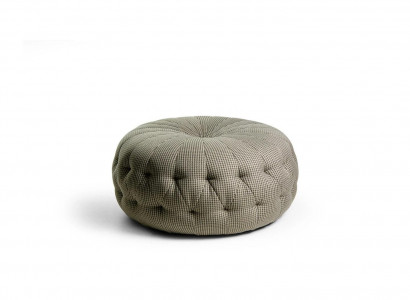 Wunnzëmmer Ariichtung Design Hocker Polster Textil Foussocker Nei